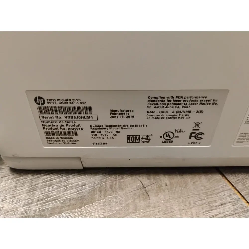 HP Color LaserJet Pro MFP M277DW All-In-One Wireless Printer Page tested